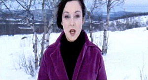 A screen shot from its music video. A screen shot from its music video.