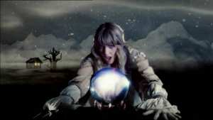 A screen shot from its music video. A screen shot from its music video.