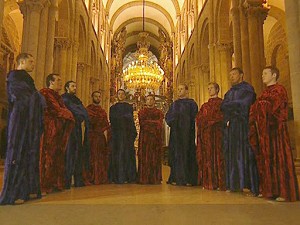 A screen shot from its music video. A screen shot from its music video.