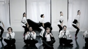 A screen shot from its music 
video.